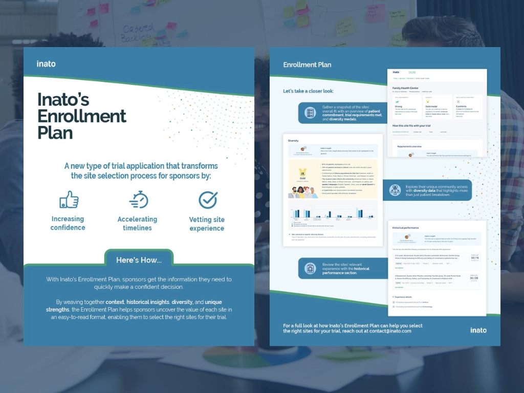 Inato's Enrollment Plan